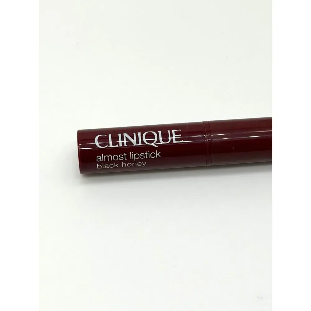 Lot of 2 Clinique Almost Lipstick Black Honey Sheer Lip Color New